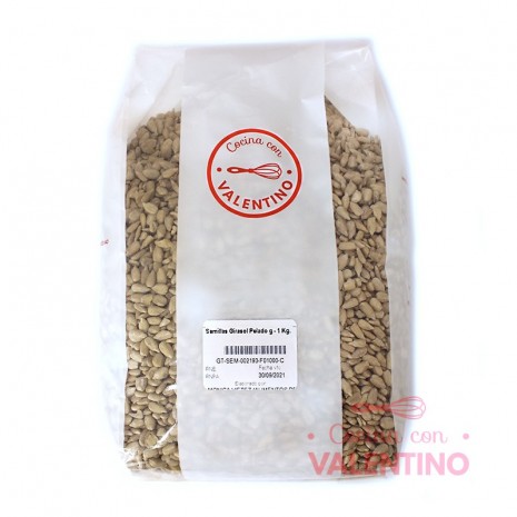 Semillas Girasol Pelado - 1 Kg.