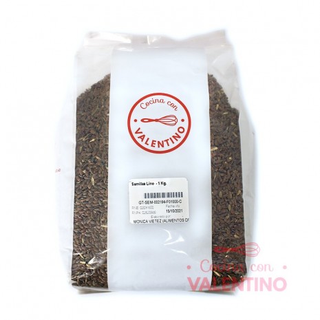 Semillas Lino - 1 Kg