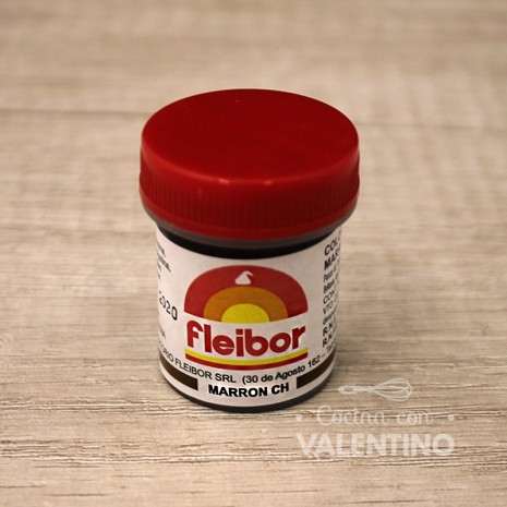 Colorante Pasta Fleibor Marron Ch - 15 Grs