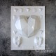Placa Gaudi Corazón Diamantado 1837