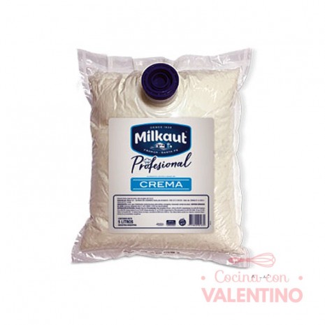 Crema de Leche Milkaut Sachet 39% - 5 Lt