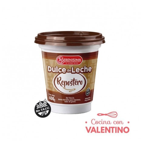 Dulce de Leche La Serenisima Repostero - 400 Grs