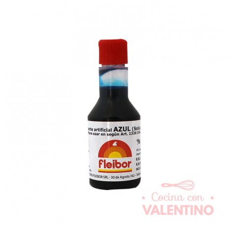 Colorante Liquido Fleibor Azul - 30 Ml