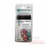 Marcador Food Color Comestible Negro - 6 Un
