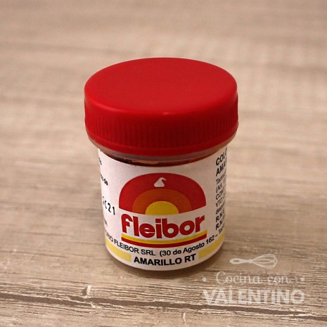 Colorante Pasta Fleibor Amarillo Rt - 15 Grs