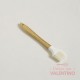Pincel Silicona Mishka Mango Madera Blanca