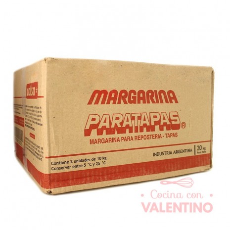 Margarina Tapas Paratapas Calsa - 20Kg (2u)