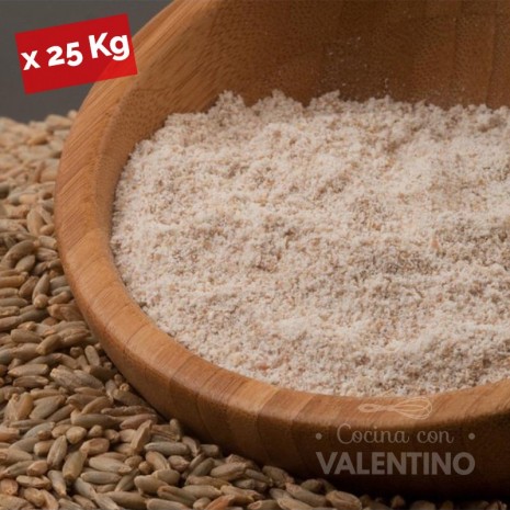 Harina de Centeno Fina - 25 Kg