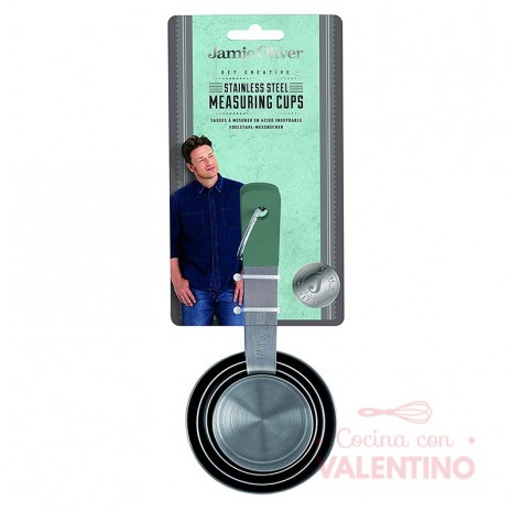 Tazas Medidoras Jamie Oliver Set x4