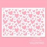 Stencil Ruphas Tortas T001 Corazones