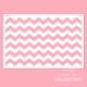 Stencil T002 Tortas Chevron Ruphas