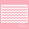 Stencil Ruphas Tortas T002 Chevron