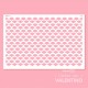 Stencil Ruphas Tortas T005 Escamas