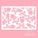 Stencil Ruphas Tortas T016 Flores Hawaianas