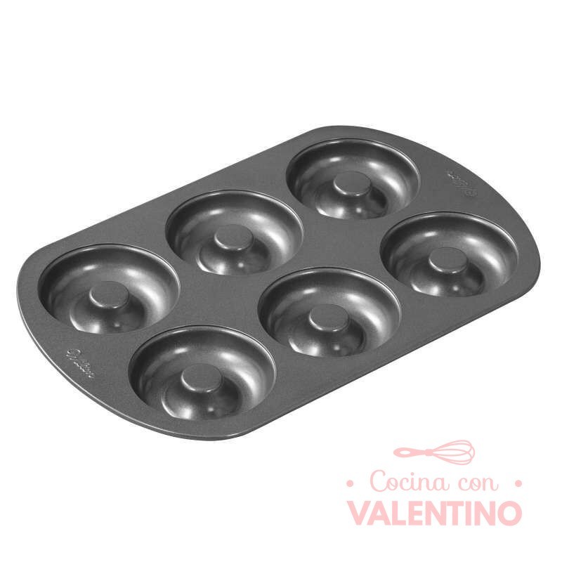 Molde Donuts x6 Wilton Perfect Results - Valentino - Mercado pastelero
