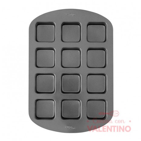 Molde Wilton Brownie Perfect Results - 12 Un