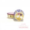Pirotines N°8 Comunión - Palomas Fondo Amarillo - 10u. MoldPack