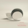 Pirotines N°10 Metalizado - Plateado - 10u. MoldPack