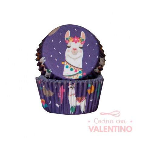 Pirotines N°10 Llama - Violeta - 25u. Convida