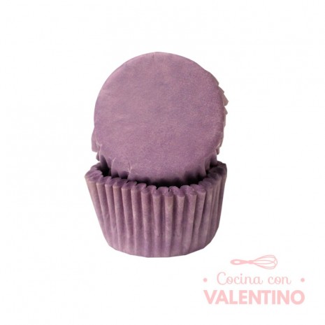 Pirotines N°10 Violeta Pastel - 25u. Convida