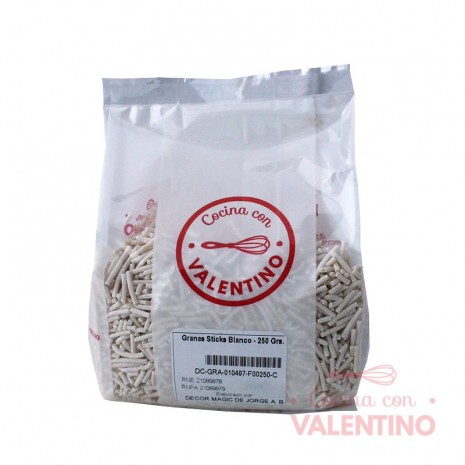 Granas Sticks Blanco - 250 Grs