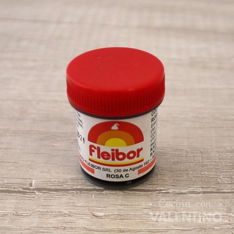 Colorante Pasta Fleibor Rosa C - 15 Grs