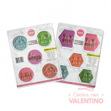 Set Topper "Dia de la Madre" Parpen