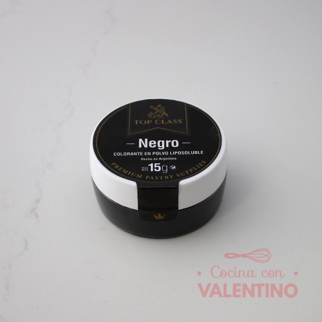 Colorante Polvo Liposoluble Top Class Negro - 15 Grs