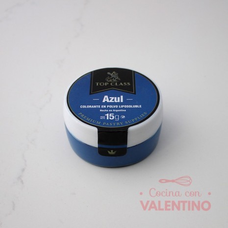 Colorante Polvo Liposoluble Top Class Azul - 15 Grs