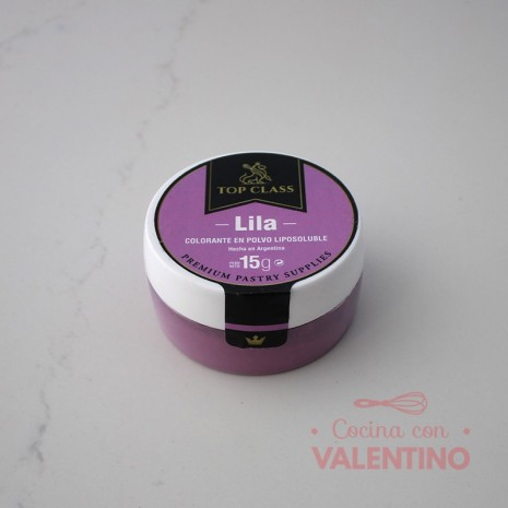 Colorante Polvo Liposoluble Top Class Lila - 15 Grs