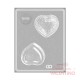 Placa Parpen Corazon Perlas 574