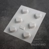 Placa Plastichok Corazones x6 478A