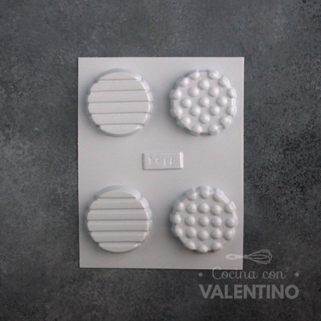 Placa Plastichok Oreo con Diseño 1377A