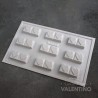 Placa Plastichok Dos Corazones 1884C
