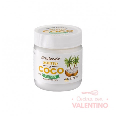 Aceite de Coco Virgen God Bless You - 225Grs