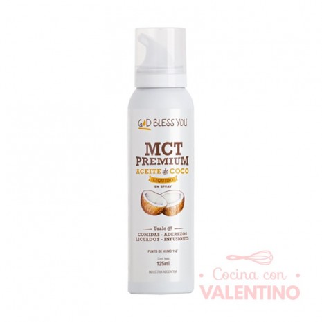 Aceite de Coco Premiun Spray - 125 Grs