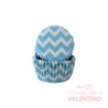 Pirotines N°8 Zigzag - Celeste - 25u. Convida