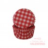 Pirotines N°10 Cuadrille - Rojo y Blanco - 25u. Convida