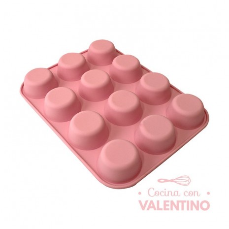 Molde Silicona Muffins - 12 Un - CM