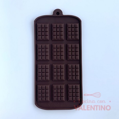 Molde Silicona Chocolatines x12