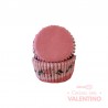 Pirotines N°8 Compose Floral - Con Base Rosa - 25u. Convida