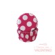 Pirotines N°8 Con Lunar Blanco Grande - Fucsia - 25u. Convida