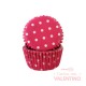 Pirotines N°10 Con Lunar Blanco - Fucsia - 25u. Convida