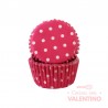 Pirotines N°10 Con Lunar Blanco - Fucsia - 25u. Convida