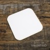 Base Fibro Plus Cuadrada Blanca 18 Cm