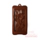 Molde Silicona Tableta Chocolate Cristal Crush