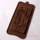 Molde Silicona Tableta Chocolate Cristal Crush