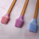 Pincel Silicona Mango Madera - CM