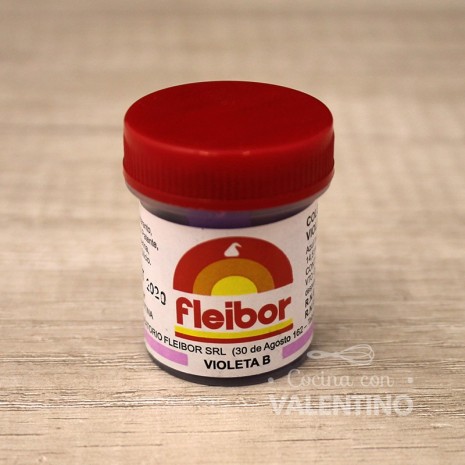 Colorante en Pasta Fleibor Violeta B - 15Grs