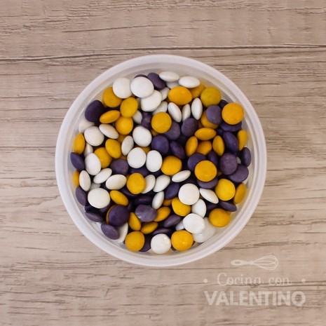 Mini Mix Lentejas Violetas y Amarillo - 100Grs